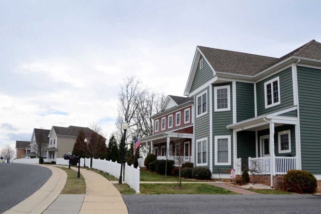 Row of houses